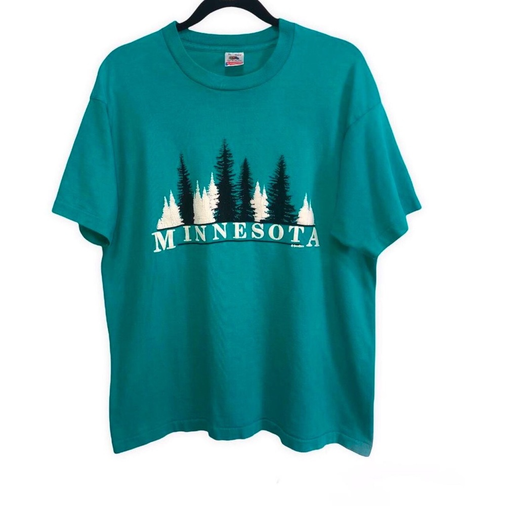 Vintage Minnesota Forest Single Stitch Tshirt
